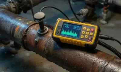 Reparación de una tubería con filtración de agua