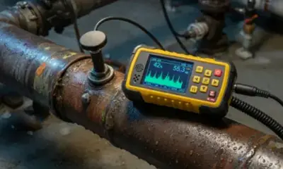 Reparación de una tubería con filtración de agua