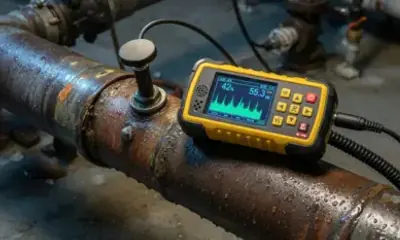 Reparación de una tubería con filtración de agua